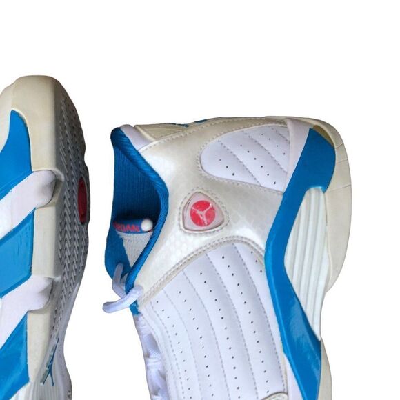 RARE 2011 Air Jordan 14 Retro Neptune Blue Size 6 - Picture 6 of 15